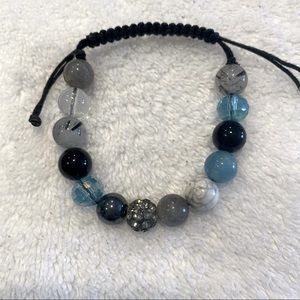 Bead and Crystal Bracelet.
